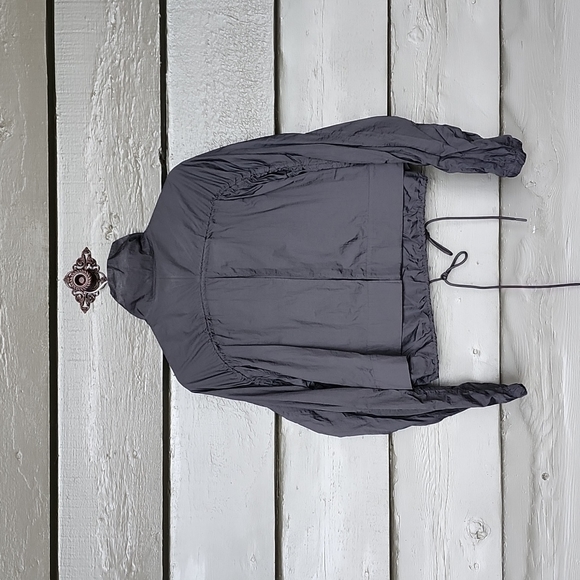 ATHLETA Black Canopy Parachute Short Jacket sz XS Women's Athleisure - Picture 6 of 11